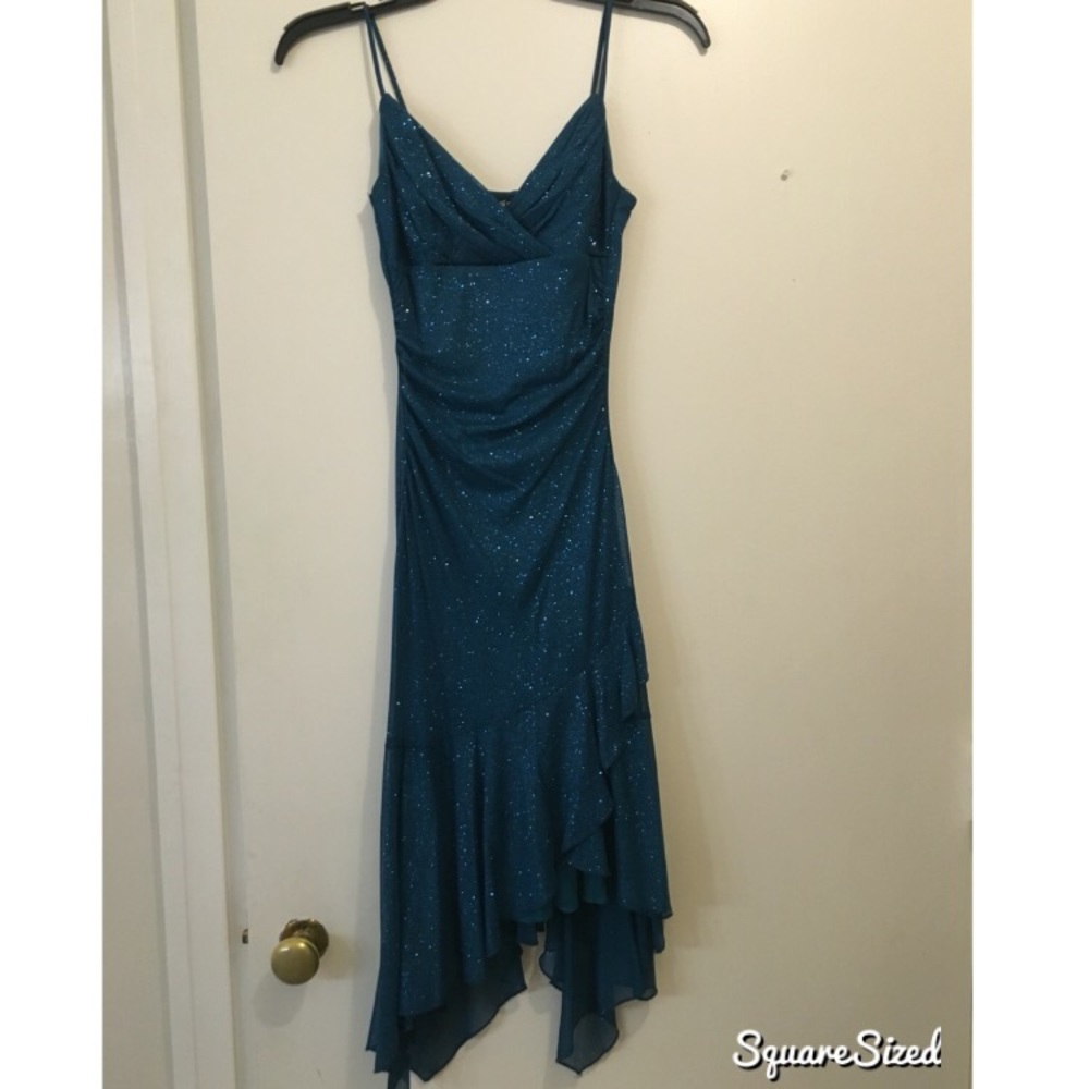 Sparkle Blue Formal Dress
